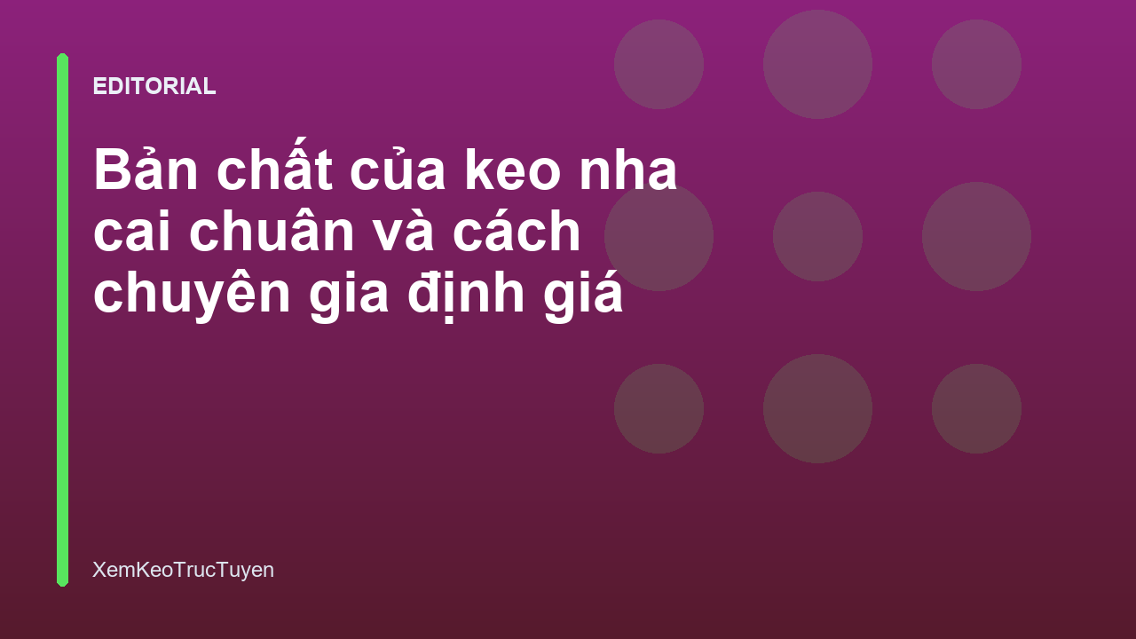 Chuyên gia phân tích dữ liệu bóng đá để đưa ra tỷ lệ kèo