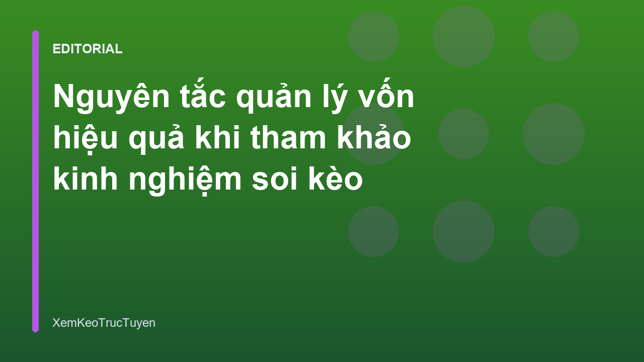 Biểu đồ quản lý tài chính trong cá cược bóng đá